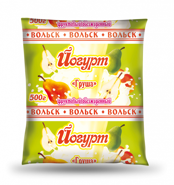 Йогурт фруктовый обезжиренный Груша